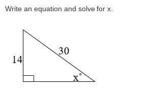 Write an equation and solve for x. Please help ASAP.
