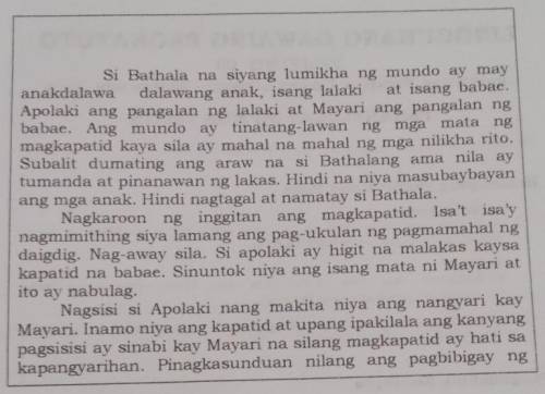 Sagutin: 1. Tungkol saan ang binasa ko? (paksa) sa paksa? 2. Ano ang nais ipaunawa sa akin ng awtor