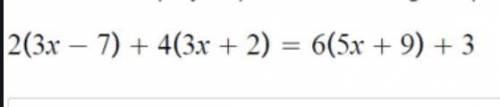 Solve the equation in standard form