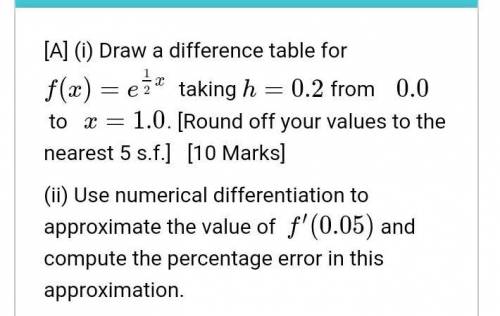 Draw a difference table