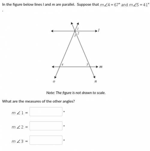 What are the measures of the other angles?
