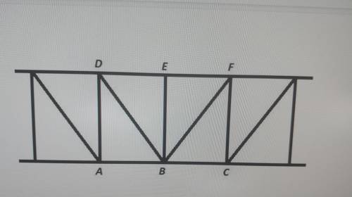 Here is a sketch of a Pratt truss, patented in 1844 by two Boston railway engineers, Caleb Pratt an