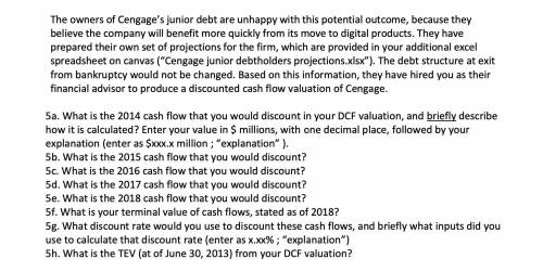 With the yearly cash flows given how could I find the terminal value and how would I know which one