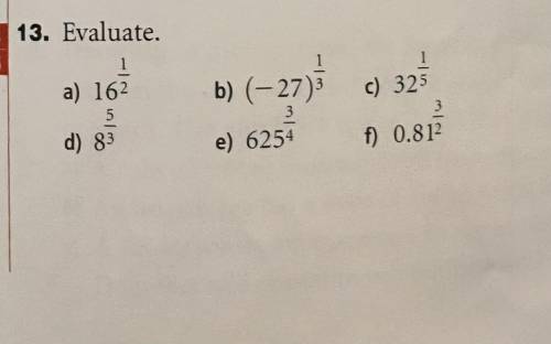 Please answer question number 13