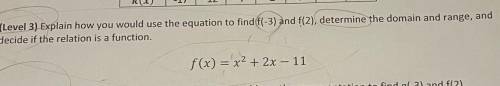 F(x) = x ^ 2 + 2x - 11