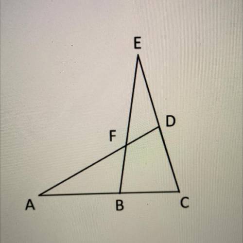 Which angle do ΔEBC and ΔADC share?