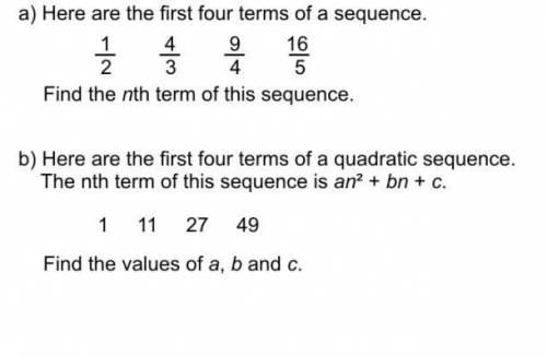 Someone please help me on both the questions!!!