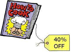 A cookbook originally cost $13.00. Yesterday, Marta bought it at 40% off.

How much was deducted f