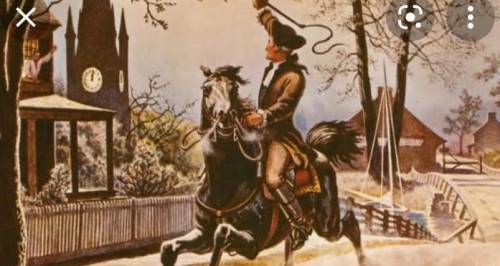 Where was Paul Revere almost captured by the British?