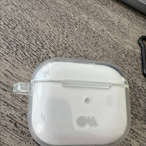 I bought an airpod case and there so many air bubbles or something in it what can I do to remove th