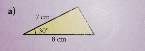 Find the area of the following shape: