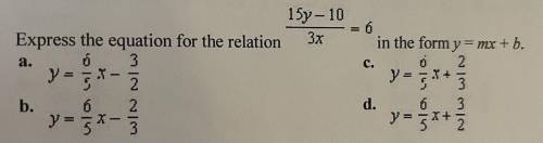 What is the correct answer please