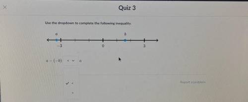 *pls help!!!*use the drop down to complete the following inequality.< or >