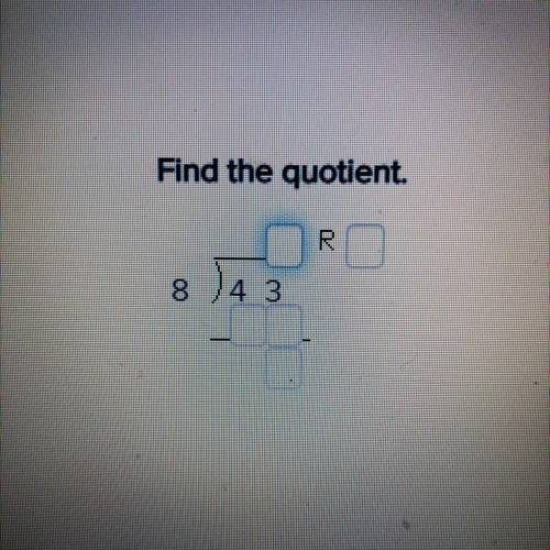 Find the quotient.
Please help! Trying to help my 4th grader and I’m clueless!