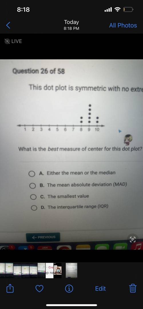 HELP PLEASE OR IM GONNA GET GROUNDED (brainiest and 50 points) no links please

This dot plot is s