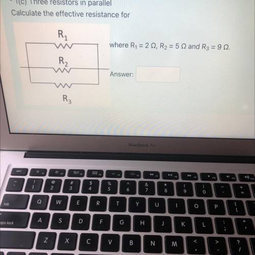 Please help!!! 
Calculate the effective resistance for: