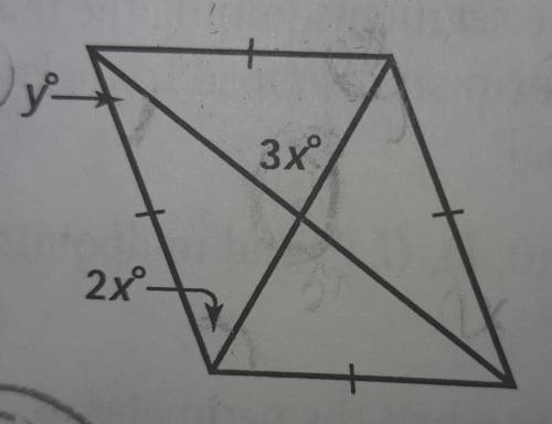 Solve for y and x. Pls and ty