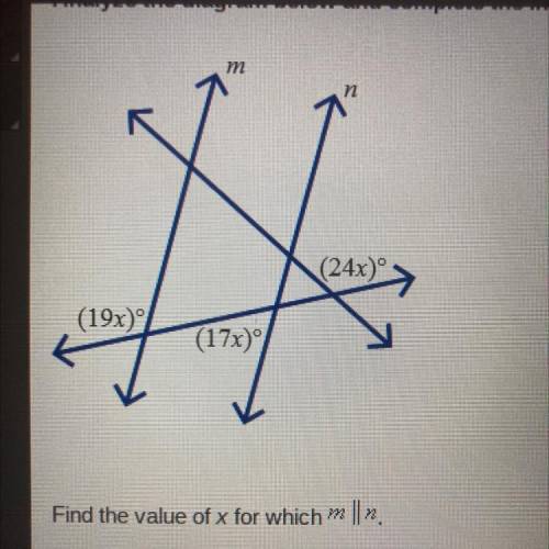 Find the value of x for which mlln

A. 3
B. 4
C. 5
D. 6
I’m just putting this out there for people