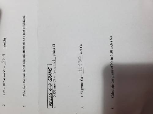 Can someone help with 3 and 6?