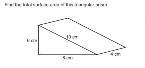 The volume of triangular prims.