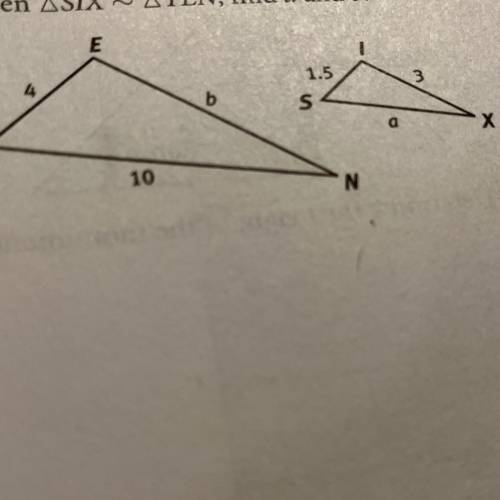 What is the perimeter of triangle six