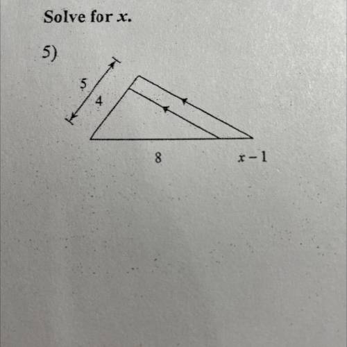 Solve for x. Please:)