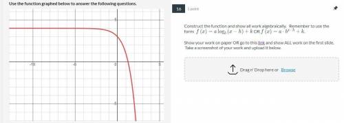 What is the equation for the function on the graph, and how do I find it?