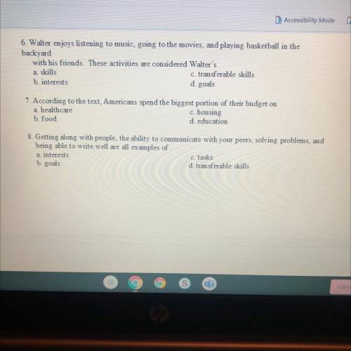 Please help with number 6 7 8