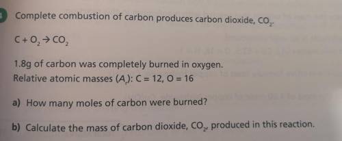 Chemistry Question, dotn know how to work out A and B.