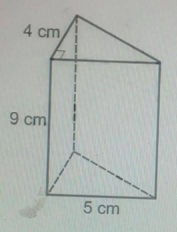 Hey could u help me finding the volume of a triangular prism?

thanks (there is an image attached)
