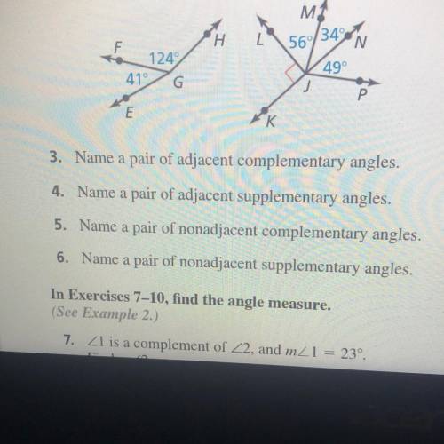 Please help with 3-6