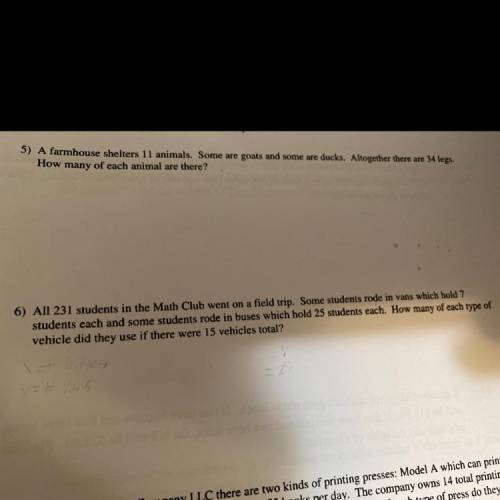 What x and y equation I can make from this word problems?
