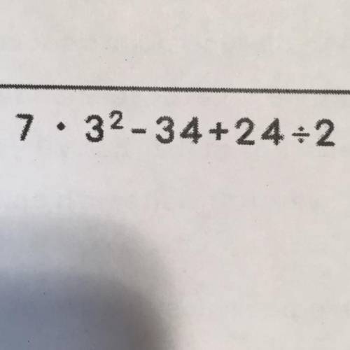 Please help me with this equation... can you also please show your work? thank you.
