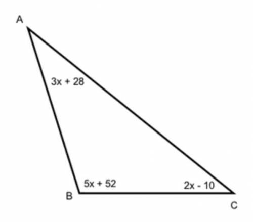 Find the value of x for this problem