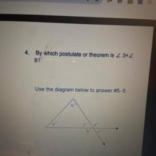 By which postulate or theorem is 23-2
8?
QUESTION 4