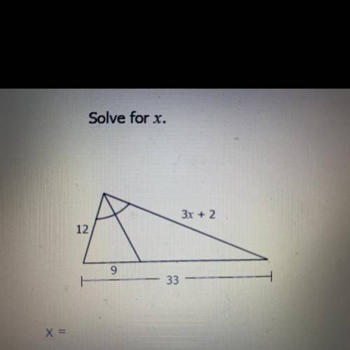 Will mark BRAINEST!!! Solve for X