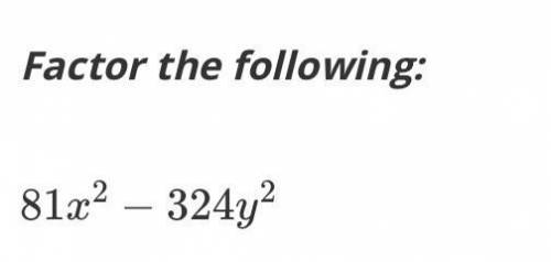 Hello can someone help me with this factoring problem? thank u :)