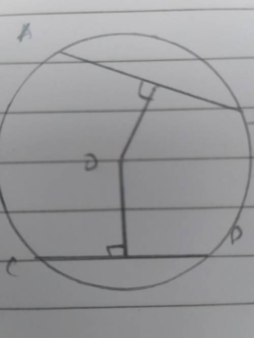 Rohan draws a circle of radius 10 cm with the help of compass and scale. He also draws two chords,