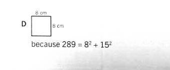 1 Look at the figure

289 cm
15 cm
15 cm
Which of the following correctly completes
the diagram to