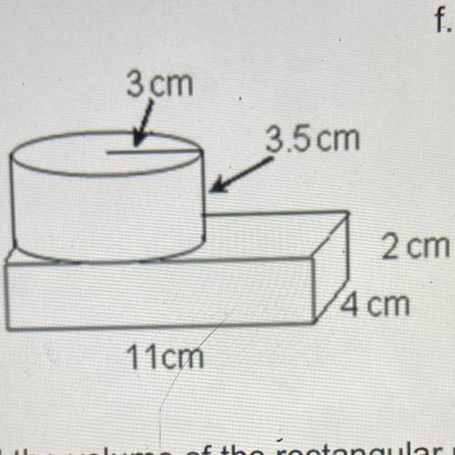 I need help finding the volume of they object can anyone help would be appreciated!!