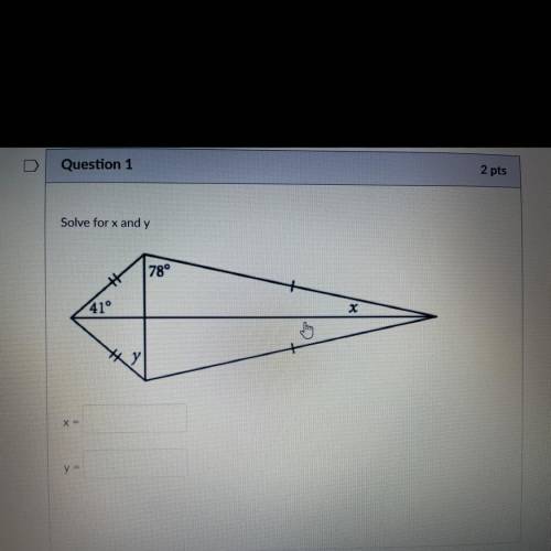HELP Solve for x and y