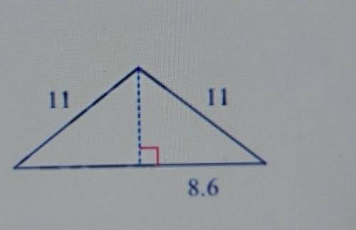 Can someone please explain how to solve for the area?