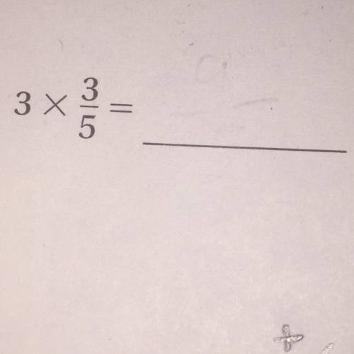 3x 3/5 help me please