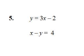 How do I solve this using substitution?
