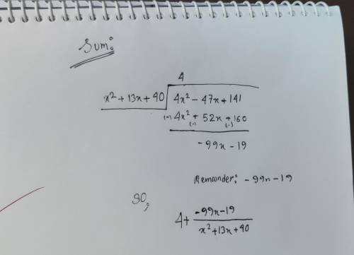 Express in partial fraction