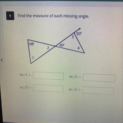 Help me find the measure of each missing angle
