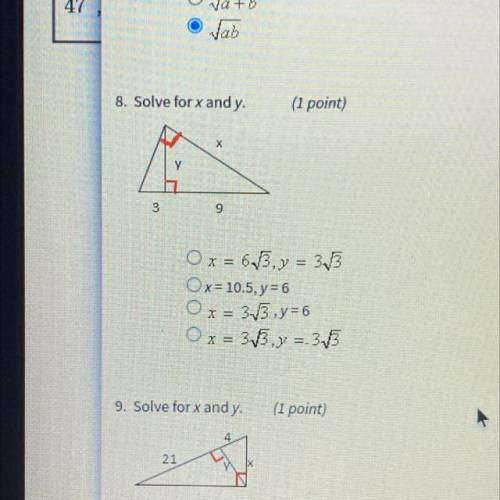 I don’t want the answer i just need to know how to do it
solve for x and y.