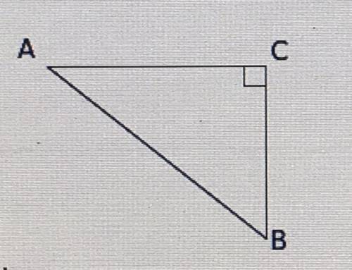 What is always true about
angles A and B for
the given right triangle.