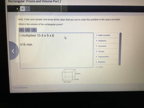 Can someone please check my answer?