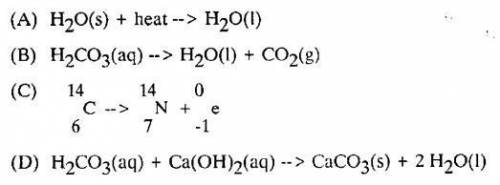 Which of the following equations represents a nuclear charge?

Select one:a. Ab. Bc. Cd. D